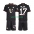 Completo da calcio Bambini FC Bayern München Michael Olise 17 Maglia Terza 2025-2026 Manica Corta