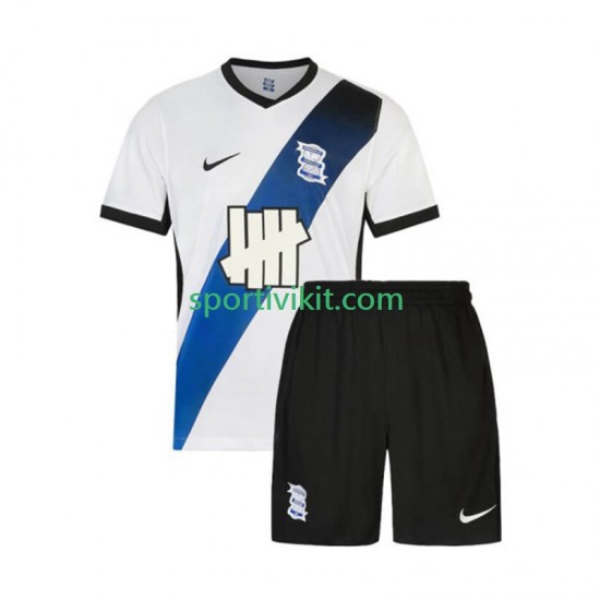 Completo da calcio Bambini Birmingham City Maglia Seconda 2025-2026 Manica Corta Completo da calcio Bambini Birmingham City Maglia Seconda 2025-2026 Manica Corta