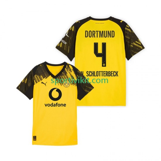 Borussia Dortmund Nico Schlotterbeck 4 Uomo Maglia Prima 2025-2026 Manica Corta Borussia Dortmund Nico Schlotterbeck 4 Uomo Maglia Prima 2025-2026 Manica Corta