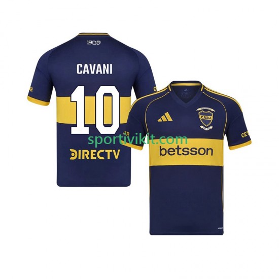 CA Boca Juniors Edinson Cavani 10 Uomo Maglia Prima 2025-2026 Manica Corta CA Boca Juniors Edinson Cavani 10 Uomo Maglia Prima 2025-2026 Manica Corta