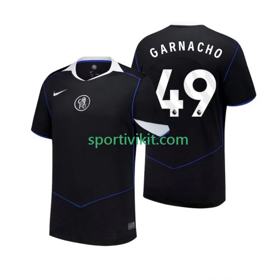 Chelsea Alejandro Garnacho 49 Uomo Maglia Terza 2025-2026 Manica Corta Chelsea Alejandro Garnacho 49 Uomo Maglia Terza 2025-2026 Manica Corta