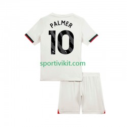 Completo da calcio Bambini Chelsea Cole Palmer 10 Maglia Seconda 2025-2026 Manica Corta