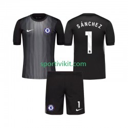 Completo da calcio Bambini Chelsea Portiere Robert Sanchez 1 Maglia Prima 2025-2026 Manica Corta