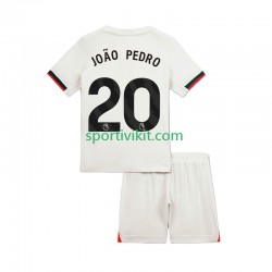 Completo da calcio Bambini Chelsea Joao Pedro 20 Maglia Seconda 2025-2026 Manica Corta