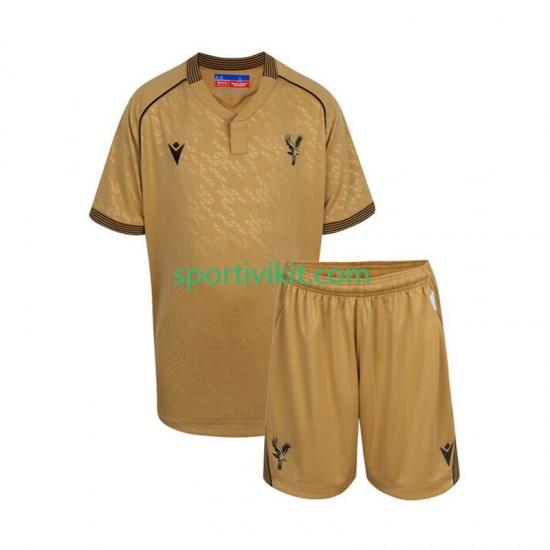 Completo da calcio Bambini Crystal Palace Maglia Seconda 2025-2026 Manica Corta