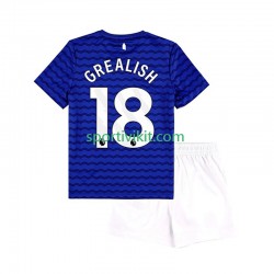 Completo da calcio Bambini Everton Jack Grealish 18 Maglia Prima 2025-2026 Manica Corta