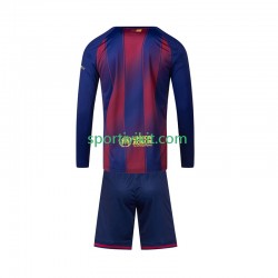 Completo da calcio Bambini FC Barcelona Maglia Prima 2025-2026 Manica Lunga