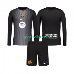 Completo da calcio Bambini FC Barcelona Portiere Maglia Terza 2025-2026 Manica Lunga