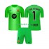 Completo da calcio Bambini FC Barcelona Portiere Ter Stegen 1 Maglia Prima 2025-2026 Manica Corta