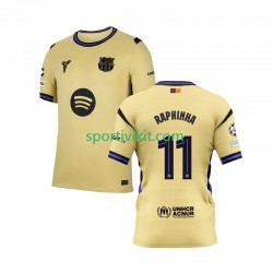 FC Barcelona Raphinha 11 Champions League Uomo Maglia Seconda 2025-2026 Manica Corta