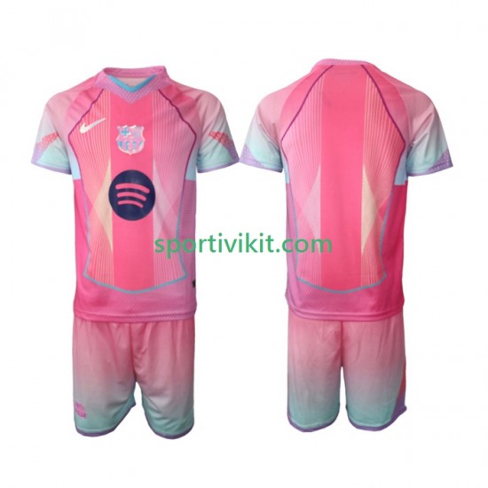 Completo da calcio Bambini FC Barcelona Special Maglia Prima 2025-2026 Manica Corta