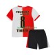 Completo da calcio Bambini Feyenoord Rotterdam Quinten Timber 8 Maglia Prima 2025-2026 Manica Corta Completo da calcio Bambini Feyenoord Rotterdam Quinten Timber 8 Maglia Prima 2025-2026 Manica Corta