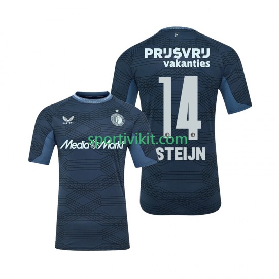 Feyenoord Rotterdam Sem Steijn 14 Uomo Maglia Seconda 2025-2026 Manica Corta