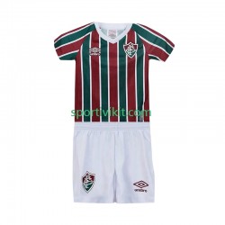 Completo da calcio Bambini Fluminense Maglia Prima 2025-2026 Manica Corta