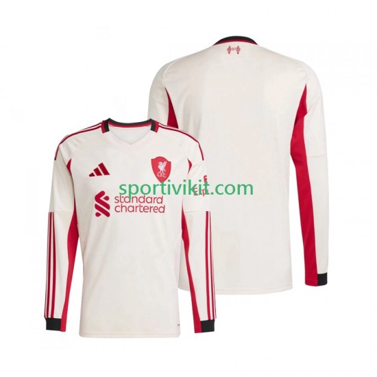 Liverpool Uomo Maglia Seconda 2025-2026 Manica Lunga