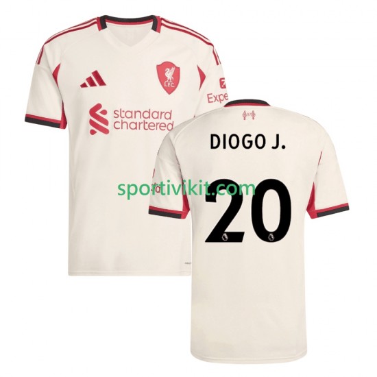 Liverpool Diogo Jota 20 Uomo Maglia Seconda 2025-2026 Manica Corta Liverpool Diogo Jota 20 Uomo Maglia Seconda 2025-2026 Manica Corta