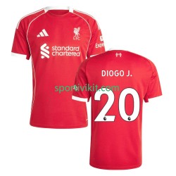 Liverpool Diogo Jota 20 Uomo Maglia Prima 2025-2026 Manica Corta