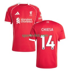 Liverpool Federico Chiesa 14 Uomo Maglia Prima 2025-2026 Manica Corta