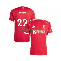 Liverpool Hugo Ekitike 22 Uomo Maglia Prima 2025-2026 Manica Corta