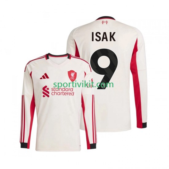 Liverpool ISAK 9 Uomo Maglia Seconda 2025-2026 Manica Lunga