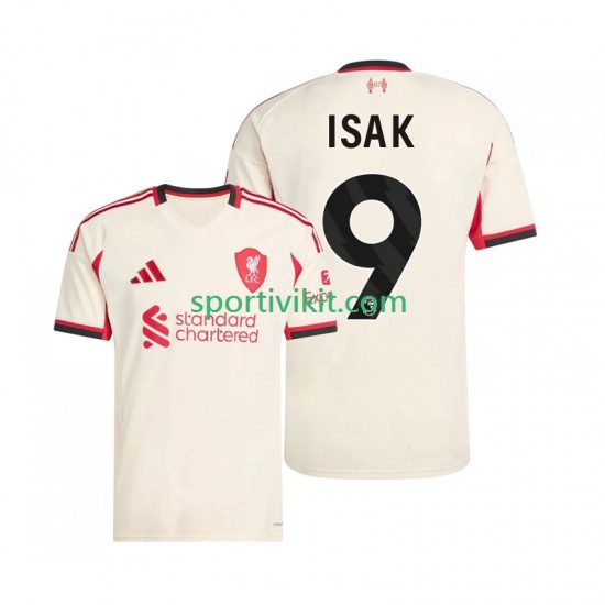 Liverpool ISAK 9 Uomo Maglia Seconda 2025-2026 Manica Corta Liverpool ISAK 9 Uomo Maglia Seconda 2025-2026 Manica Corta
