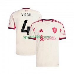 Liverpool Virgil van Dijk 4 Uomo Maglia Seconda 2025-2026 Manica Corta