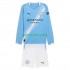 Completo da calcio Bambini Manchester City Maglia Prima 2025-2026 Manica Lunga
