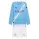 Completo da calcio Bambini Manchester City Maglia Prima 2025-2026 Manica Lunga Completo da calcio Bambini Manchester City Maglia Prima 2025-2026 Manica Lunga