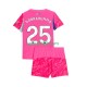 Completo da calcio Bambini Manchester City Portiere Gianluigi Donnarumma 25 Maglia Seconda 2025-2026 Manica Corta Completo da calcio Bambini Manchester City Portiere Gianluigi Donnarumma 25 Maglia Seconda 2025-2026 Manica Corta
