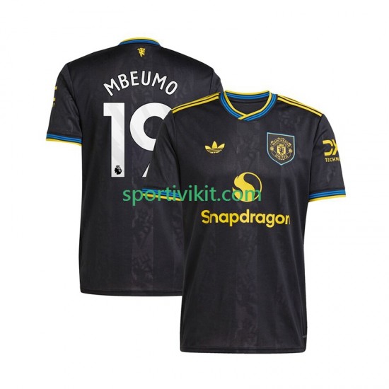 Manchester United Bryan Mbeumo 19 Uomo Maglia Terza 2025-2026 Manica Corta Manchester United Bryan Mbeumo 19 Uomo Maglia Terza 2025-2026 Manica Corta