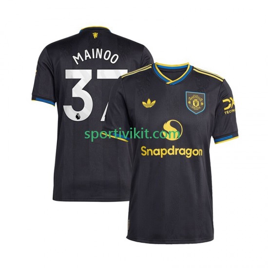 Manchester United Kobbie Mainoo 37 Uomo Maglia Terza 2025-2026 Manica Corta