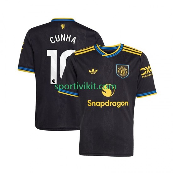 Manchester United Matheus Cunha 10 Uomo Maglia Terza 2025-2026 Manica Corta Manchester United Matheus Cunha 10 Uomo Maglia Terza 2025-2026 Manica Corta
