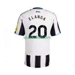 Newcastle United Elanga 20 Uomo Maglia Prima 2025-2026 Manica Corta