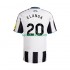 Newcastle United Elanga 20 Uomo Maglia Prima 2025-2026 Manica Corta