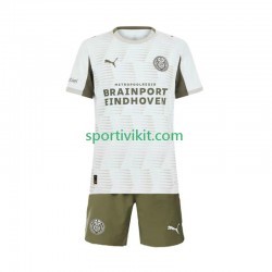 Completo da calcio Bambini PSV Eindhoven Maglia Terza 2025-2026 Manica Corta