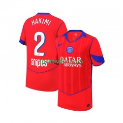Paris Saint-Germain Achraf Hakimi 2 Uomo Maglia Terza 2025-2026 Manica Corta