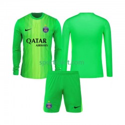 Completo da calcio Bambini Paris Saint-Germain Portiere Maglia Seconda 2025-2026 Manica Lunga