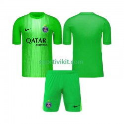 Completo da calcio Bambini Paris Saint-Germain Portiere Maglia Seconda 2025-2026 Manica Corta