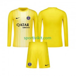 Completo da calcio Bambini Paris Saint-Germain Portiere Maglia Terza 2025-2026 Manica Lunga