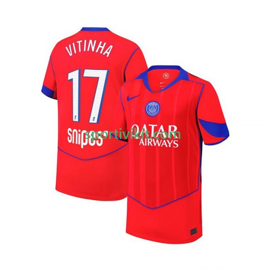Completo da calcio Bambini Paris Saint-Germain Khvicha Kvaratskhelia 7 Maglia Terza 2025-2026 Manica Corta Completo da calcio Bambini Paris Saint-Germain Khvicha Kvaratskhelia 7 Maglia Terza 2025-2026 Manica Corta