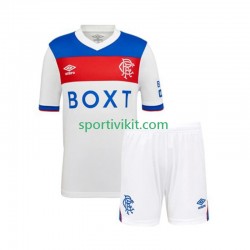 Completo da calcio Bambini Rangers Maglia Seconda 2025-2026 Manica Corta