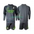 Completo da calcio Bambini Real Madrid Portiere Maglia Terza 2025-2026 Manica Lunga