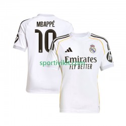 Real Madrid Mbappé Kylian 10 Uomo Maglia Prima 2025-2026 Manica Corta