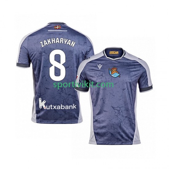 Real Sociedad Arsen Zakharyan 8 Uomo Maglia Seconda 2025-2026 Manica Corta