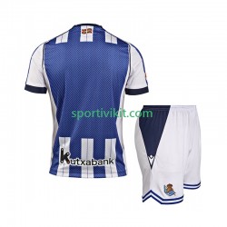 Completo da calcio Bambini Real Sociedad Maglia Prima 2025-2026 Manica Corta