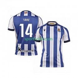 Stati Uniti Real Sociedad Takef Kubo 14 Uomo Maglia Prima 2025-2026 Manica Corta