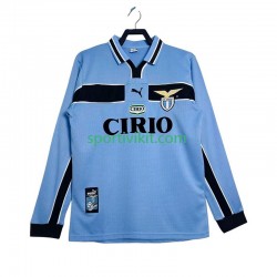 SS Lazio Retro 1998 1999 Uomo Maglia Prima Manica Lunga