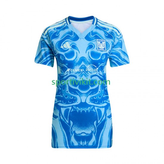 Tigres UANL Donna Maglia Seconda 2025-2026 Manica Corta