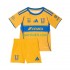 Completo da calcio Bambini Tigres UANL Maglia Prima 2025-2026 Manica Corta