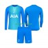 Completo da calcio Bambini Tottenham Hotspur Portiere Maglia Seconda 2025-2026 Manica Lunga